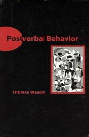 现货  语言后行为，第 145 卷Postverbal Behavior, Volume 145