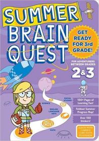 现货 Summer Brain Quest: Between Grades 2 & 3