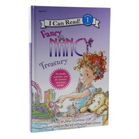 现货 I Can Read Fancy Nancy Treasury  漂亮的南希6个故事合集 英语儿童绘本 分级读物 Level 1 进口童书 启蒙读物 硬封面