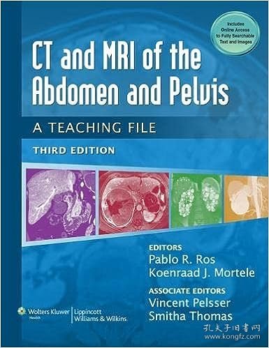 现货 腹部和骨盆 CT 与 MRI（LWW 教学文件系列）CT & MRI of the Abdomen and Pelvis (LWW Teaching File Series)