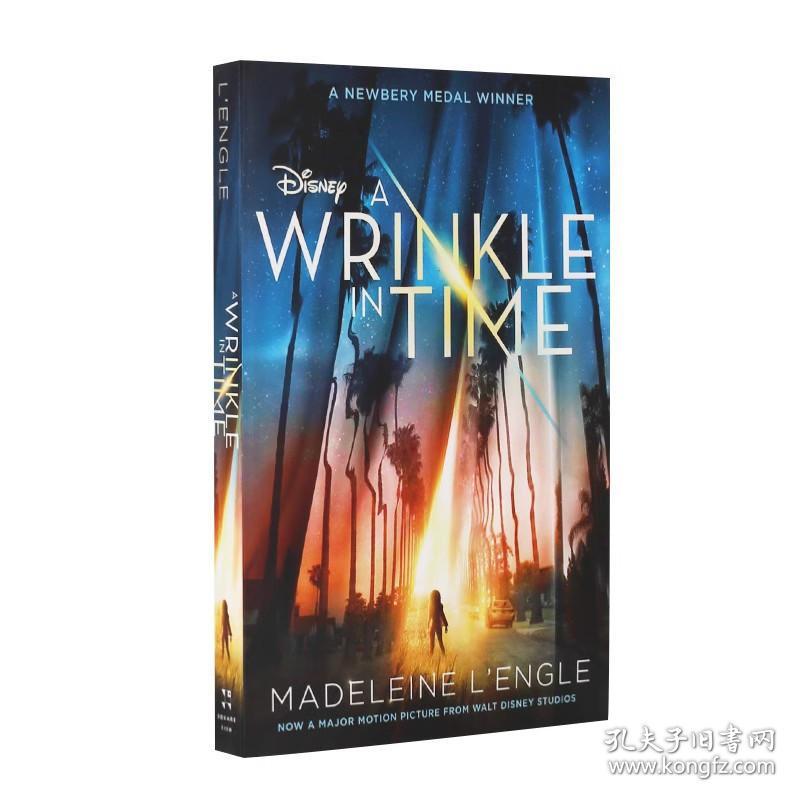 现货 时间的皱折 皱纹 英文原版 电影封面版 A Wrinkle in Time 梅格时空大冒险 Madeleine L'Engle 马德琳英格 青少年小说 平装 进口书