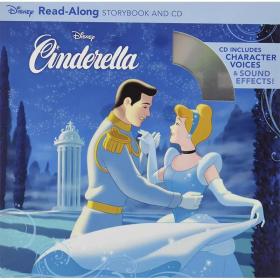 现货 Cinderella Read-Along Storybook and CD