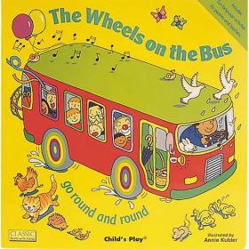 现货 The Wheels on the Bus Go Round and Round