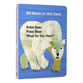 现货 Polar Bear, Polar Bear, What Do You Hear?. by Bill Martin, JR.