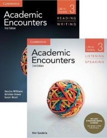 现货 Academic Encounters Level 3 2-Book Set（R&W 学生用书附 WSI，L&S 学生用书附综合数字学习）： 社会生活Academic Encounters Level 3 2-Book Set