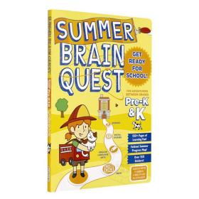 现货 Summer Brain Quest: For Adventures Between Grades Pre-K & K