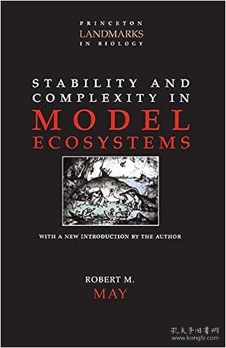 现货 模型生态系统的稳定性和复杂性Stability and Complexity in Model Ecosystems