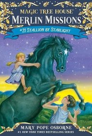 现货 神奇树屋49 英文原版童书 Magic Tree House 49 月光下的种马