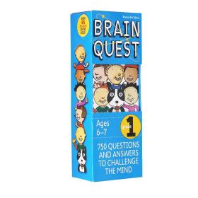 现货 Brain Quest Grade 1, Revised 4th Edition: 750 Questions and Answers to Challenge the Mind
