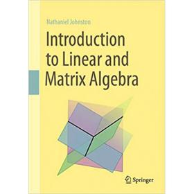 现货 线性和矩阵代数简介Introduction to Linear and Matrix Algebra