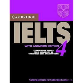现货 剑桥雅思 4：剑桥大学 ESOL 考试试卷： 其他语言者英语[附 CD（音频］Cambridge IELTS 4: Examination Papers from University of Cambridge ESOL Examinations: English for Speakers of Other Languages [With CD (Audio)]