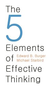 现货 有效思维的五个要素The 5 Elements of Effective Thinking