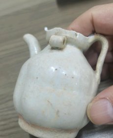 宋代湖田窑瓜楞执壶精品瓷片-85