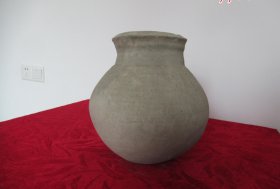 【陶罐收藏】汉代麻布纹陶罐（完美品相）-67