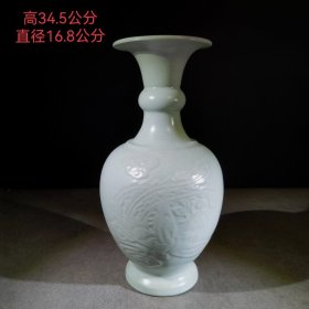 旧藏 汝窑瓷器瓷瓶 1650 摆件