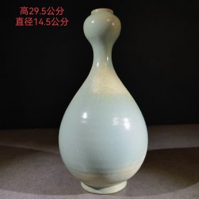旧藏 汝窑瓷器瓷瓶 1649 摆件