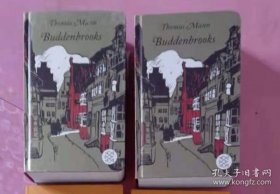 现货［德文德语原版］《布登勃洛克一家》［布面精装版］Buddenbrooks, Verfall einer Familie, Thomas Mann 托马斯 曼