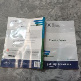 CFA 2019 PROGRAM EXAM PREP ,