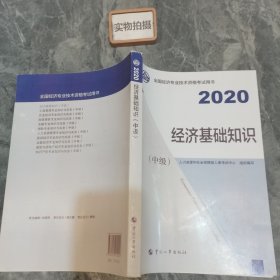 经济师中级2020 经济基础知识（中级）2020