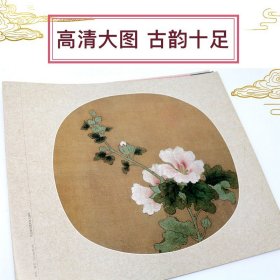 【正版】团扇赏饰 宋花卉 扇面画装饰工笔扇面画技法团扇国画入门教材自学教程画谱花鸟鱼虫写意山水