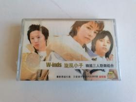 【原装正版磁带】winds旋风小子，韩国三人劲舞组合，2002年库存未拆封2