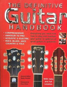 英文原版 权威吉他参考书 the Definitive Guitar Handbook comprehensive amateur to pro 原版现货