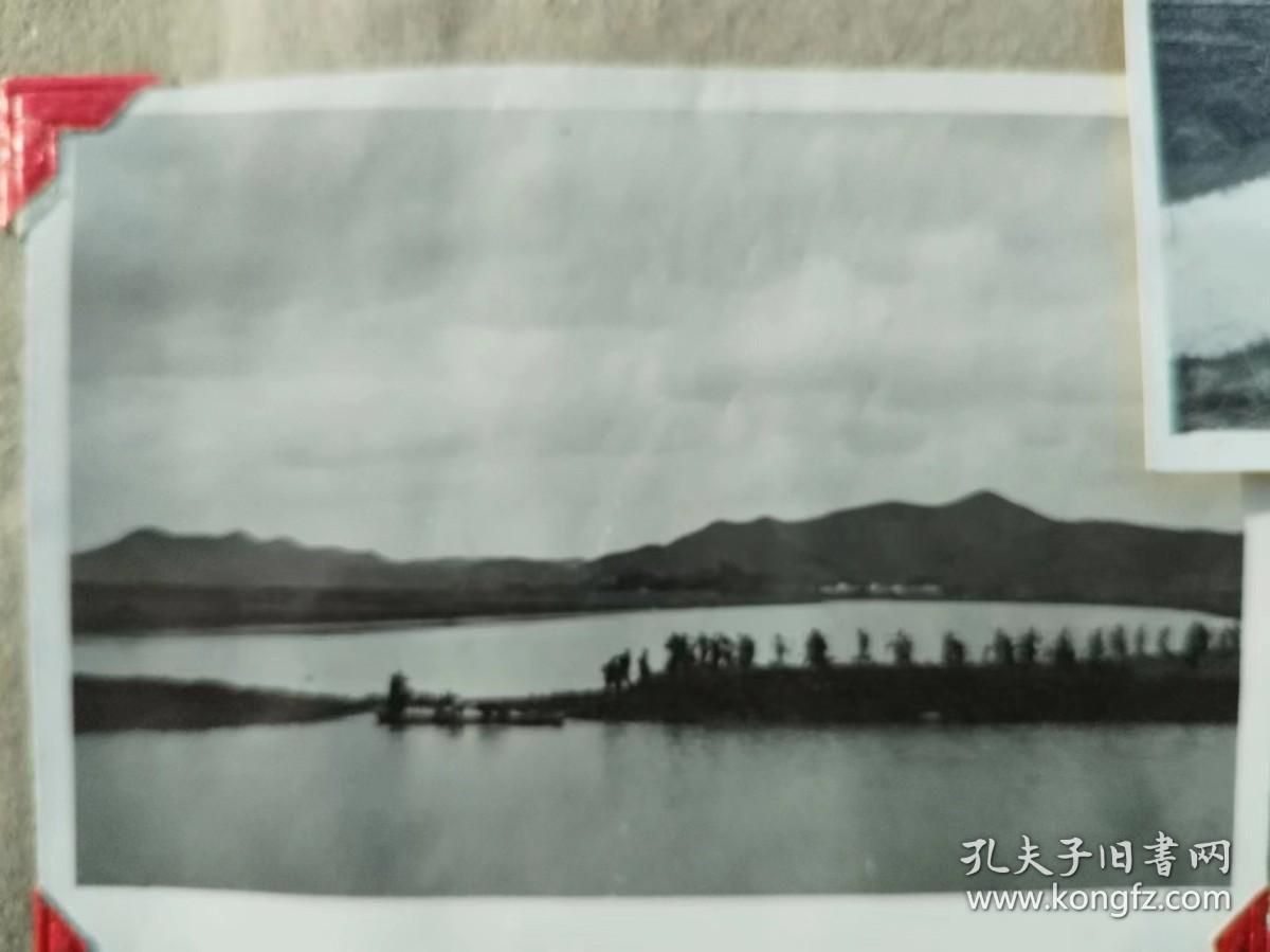 原版老照片1539  包老包真   浙江诸暨倒农民积极兴修水利工程