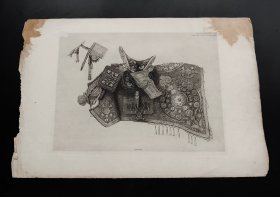 1865年蚀刻版画《波兰马鞍》