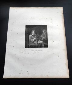 1816年铜版画《两个年轻人》