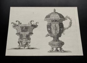 1730年代铜版画《壶与杯》
