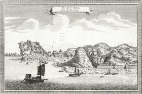 1760年铜版画《江西九江湖口》