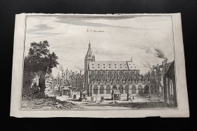 1655年铜版画《圣塞维林教堂》