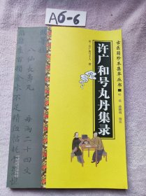 古医籍珍本集萃丛书：许广和号丸丹集录