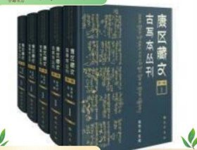 康区藏文古写本丛刊 第一辑 全三十册 原箱装 巴蜀书社