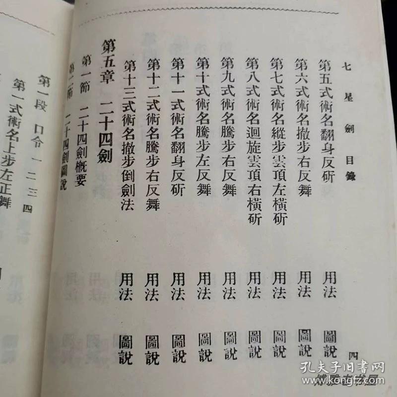 原版老书七星剑1985年武功武术剑法剑术体育运动健身强体正版旧书