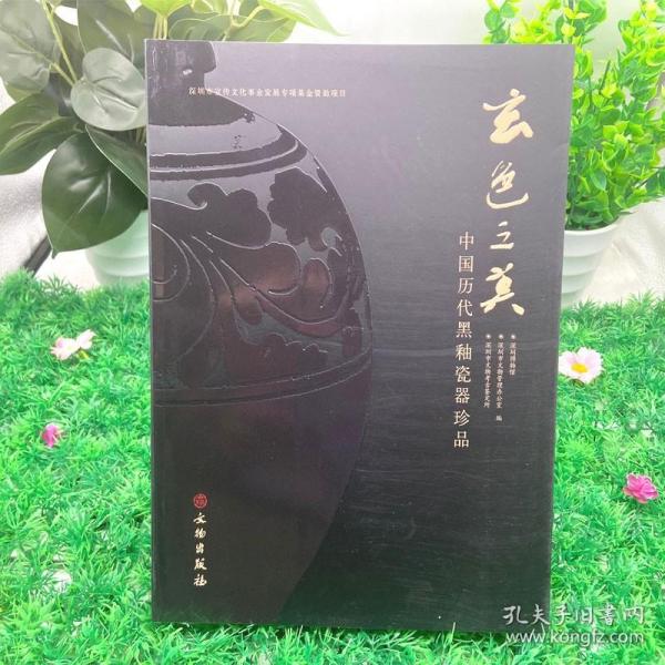 正版现货   玄色之美：中国历代黑釉瓷器珍品 文物出版社 9787501034031