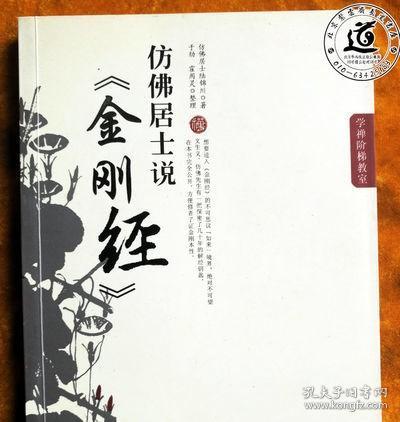 学禅阶梯教室 仿佛居士说《金刚经》（陆锦川著 2006年一版一印）