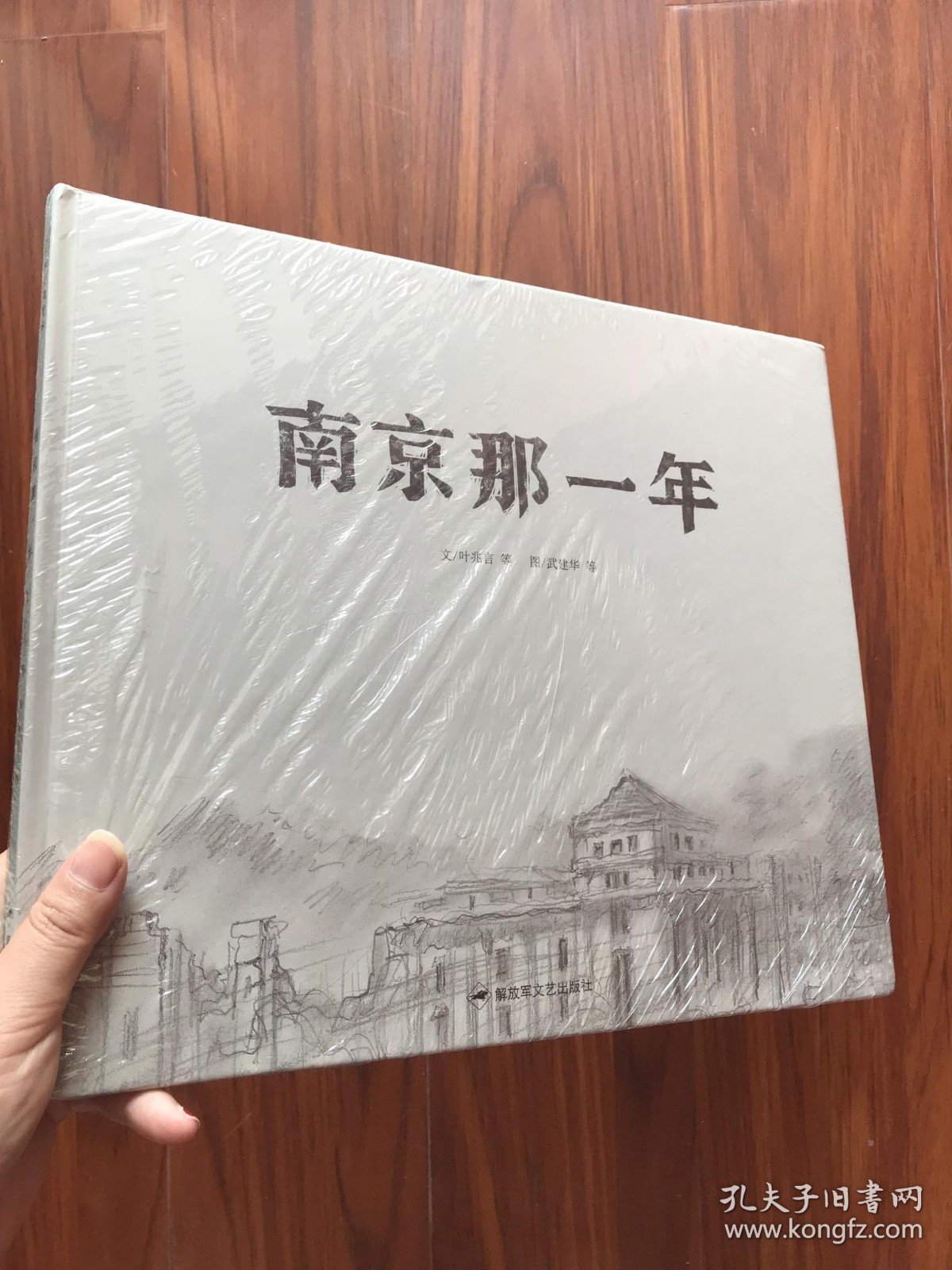 稀缺正版售价高]和平鸽绘本 南京那一年 叶兆言 解放军文艺出版社