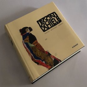 現(xiàn)貨精裝 埃貢·席勒Egon Schiele: Paintings Watercolours Drawings英文原版進(jìn)口藝術(shù)書籍繪畫畫冊集奧地利畫家Hirmer里奧波德