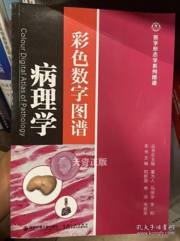 病理学彩色图谱 和新盈 申洪 韦新荣主编 西安交通大学出版社