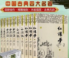 四大名著中国古典文学经典(精装全套装10册)原著原文足本红楼梦西游记水浒传三国演义经典章回小说图文版 黑龙江社正版书籍