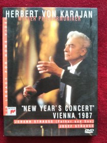 （SONY 原版DVD光盘) 1987维也纳新年音乐会 NEW YEAR'S CONCERT VIENNA 1987