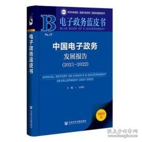 中国电子政务发展报告(2021-2022) 政治理论 王益编