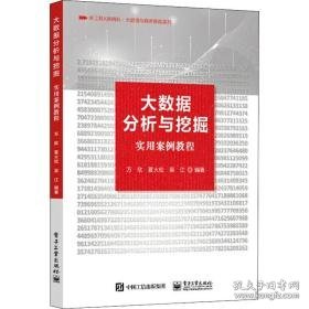 大数据分析与挖掘实用案例教程 大中专理科科技综合 作者 新华正版