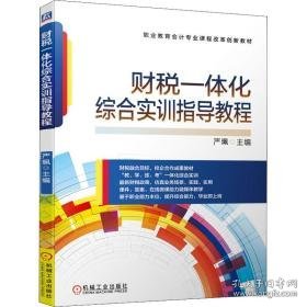 财税一体化综合实训指导教程 大中专高职经管 严珮主编