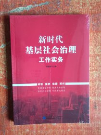 新时代基层社会治理工作实务