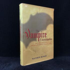2000年 马修·邦森 《吸血鬼百科全书》,精装，The Vampire Encyclopedia