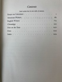 1984年 《亨利·詹姆斯文学批评集》（卷1：英国与美国作家随笔）,精装，Henry James : Literary Criticism, Vol. 1: Essays, English and