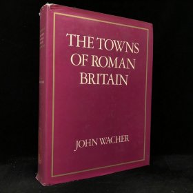 1980年，J. S. 瓦切尔《罗马不列颠城镇》，精装，有插图，Towns of Roman Britain