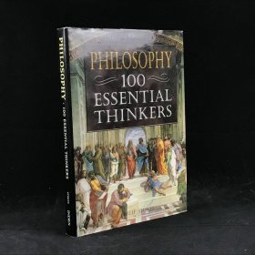 2004年，菲利普·斯托克斯《哲学：100位重要思想家》，配肖像插图，精装，Philosophy : 100 Essential Thinkers
